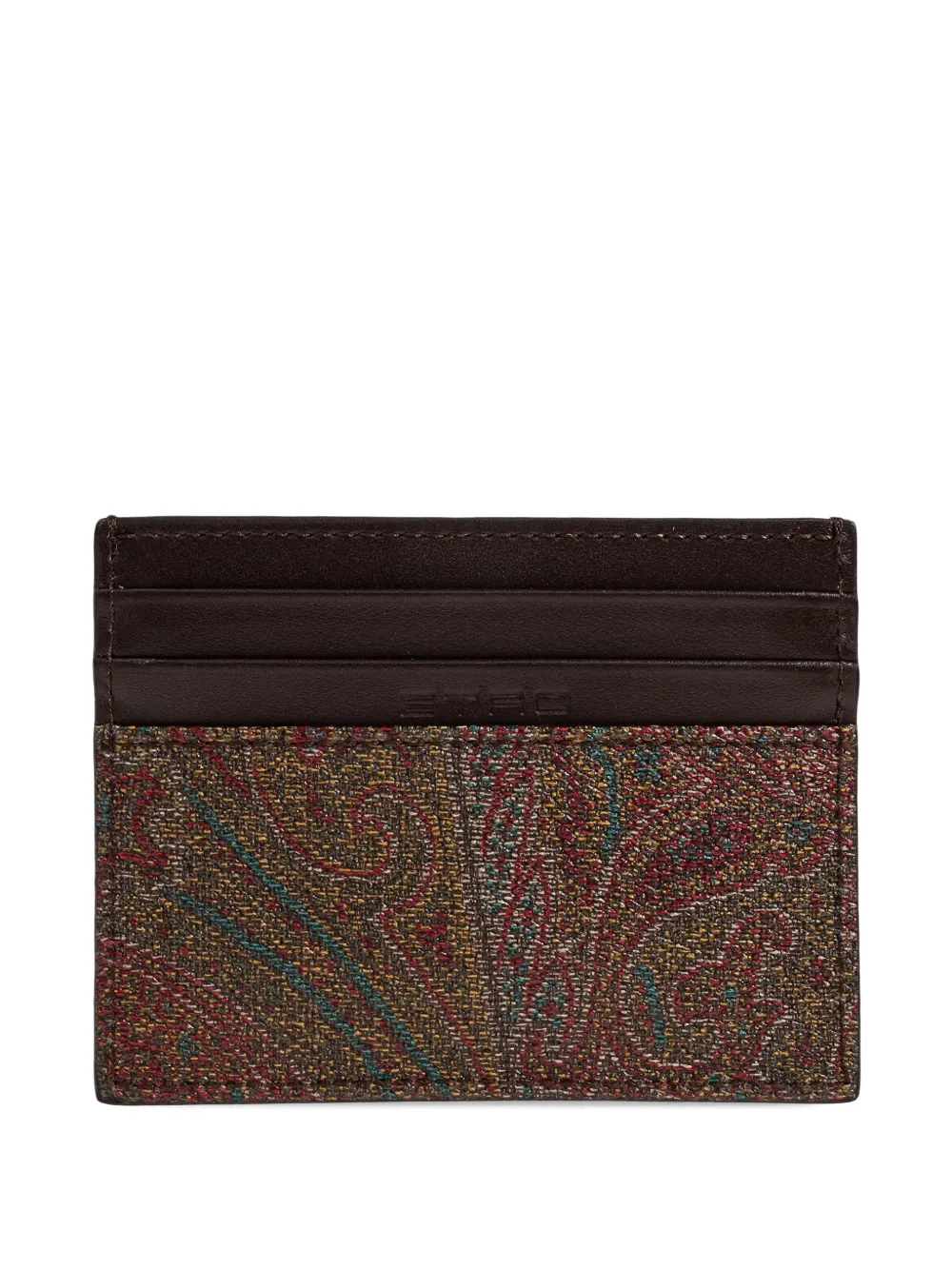 Картхолдер с узором пейсли Etro, коричневый
Картхолдер с узором пейсли Etro, коричневый