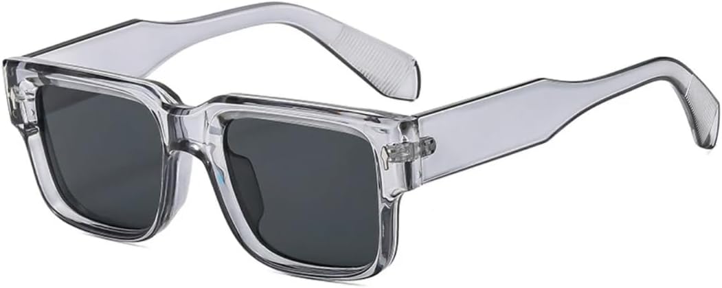 Ретро-заклепки украшают классическую квадратную оправу женских солнцезащитных очков класса люкс для мужчин, для путешествий и рыбалки, трендовые очки с защитой от УФ-излучения UV400 TVTBBVV, Gray Gray
Ретро-заклепки украшают классическую квадратную оправу женских солнцезащитных очков класса люкс для мужчин, для путешествий и рыбалки, трендовые очки с защитой от УФ-излучения UV400 TVTBBVV, Gray Gray