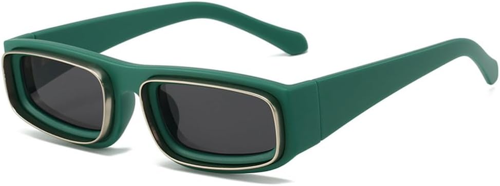 Ретро-солнцезащитные очки небольшого размера для женщин и мужчин, модные, роскошные, стильные, с защитой от УФ-излучения UV400, металлическая оправа TKKTLLT, Green Gray
Ретро-солнцезащитные очки небольшого размера для женщин и мужчин, модные, роскошные, стильные, с защитой от УФ-излучения UV400, металлическая оправа TKKTLLT, Green Gray