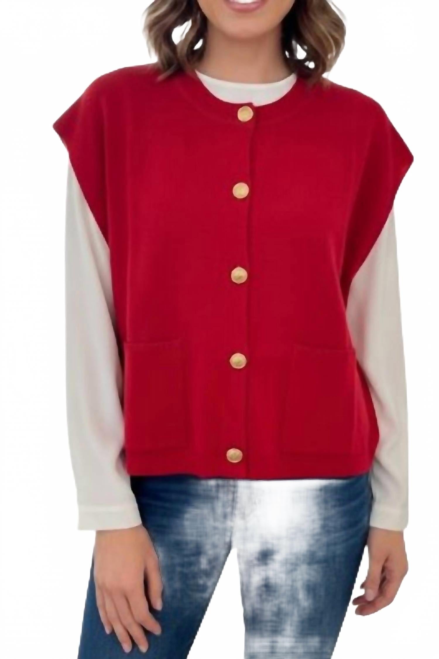 Pixi + Ivy Жилет Love Me красного цвета
Pixi + Ivy Жилет Love Me красного цвета