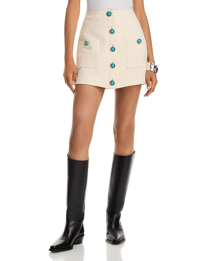 Юбка мини Truman с цветочным жаккардовым узором L'AGENCE, слоновая кость/кремовый
Юбка мини Truman с цветочным жаккардовым узором L'AGENCE, слоновая кость/кремовый