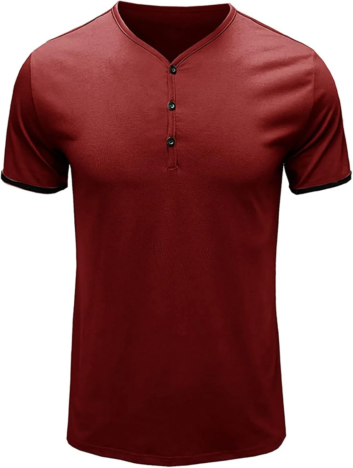 Мужская хлопковая футболка Casual Slim Fit с V-образным вырезом tuduoms
Мужская хлопковая футболка Casual Slim Fit с V-образным вырезом tuduoms