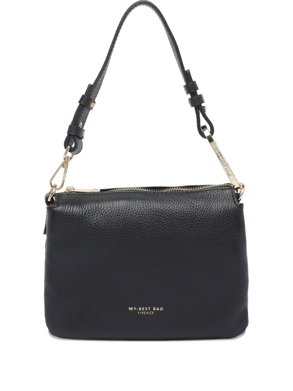 Сумка-тоут из кожи с логотипом My Best Bag, черный
Сумка-тоут из кожи с логотипом My Best Bag, черный