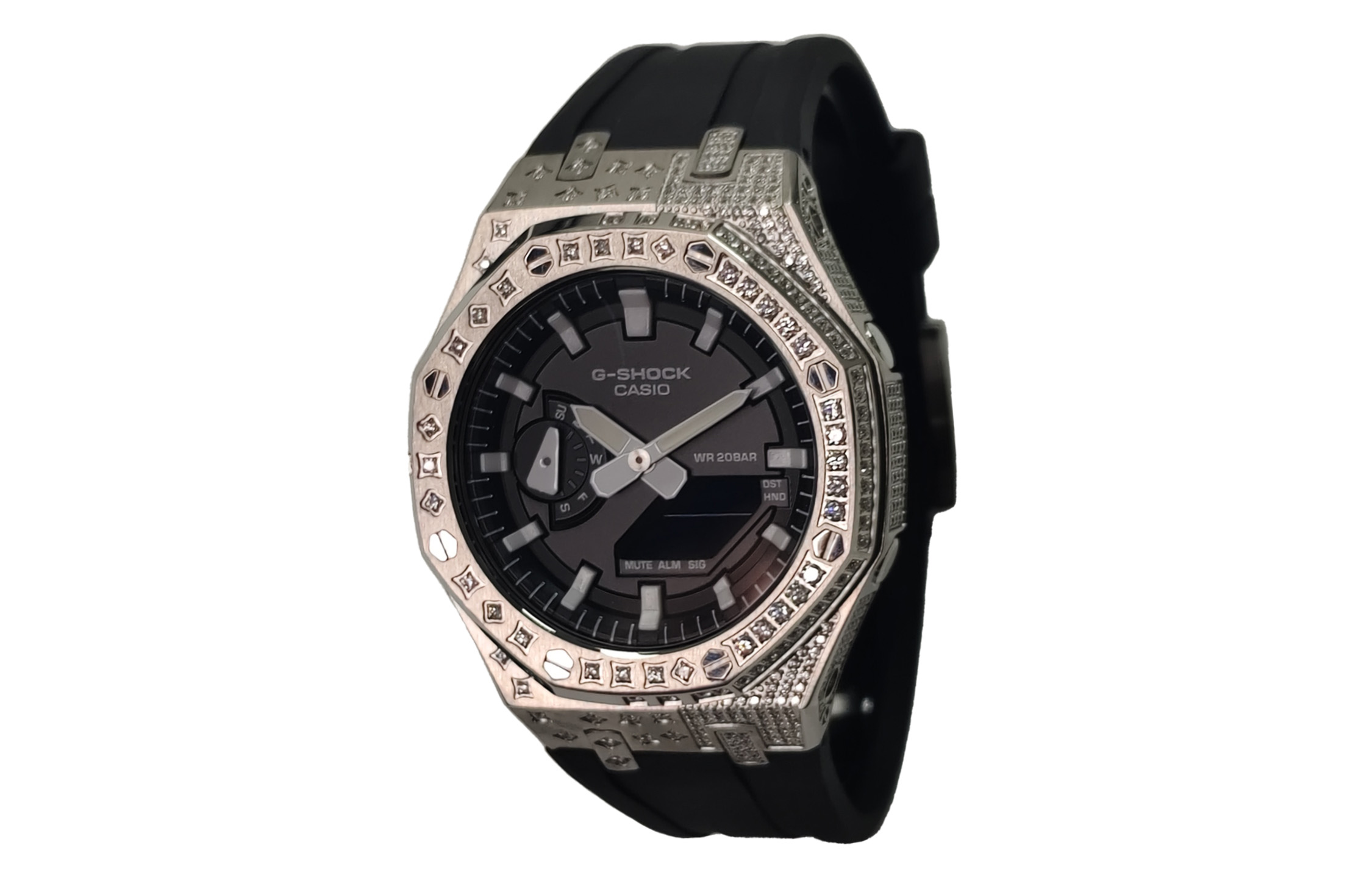 Часы Casio G-Shock Analog-Digital 2100 Series, арт. GA-2100SKE-7A, черный/серебристый
Часы Casio G-Shock Analog-Digital 2100 Series, арт. GA-2100SKE-7A, черный/серебристый