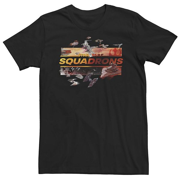 Футболка с логотипом корабля Squadrons, Big & Tall Star Wars
Футболка с логотипом корабля Squadrons, Big & Tall Star Wars
