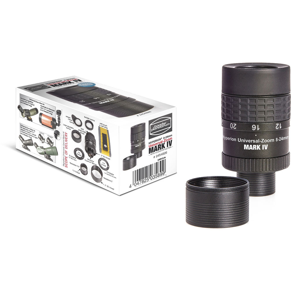 Окуляр Alpine Astronomical Baader Hyperion 8-24mm Mark IV Zoom HYP-ZOOM
Окуляр Alpine Astronomical Baader Hyperion 8-24mm Mark IV Zoom HYP-ZOOM