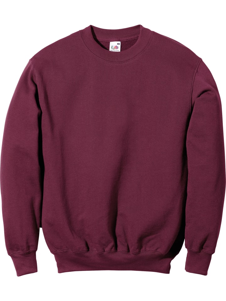 Толстовка унисекс в бордовом цвете Fruit of the Loom
Толстовка унисекс в бордовом цвете Fruit of the Loom