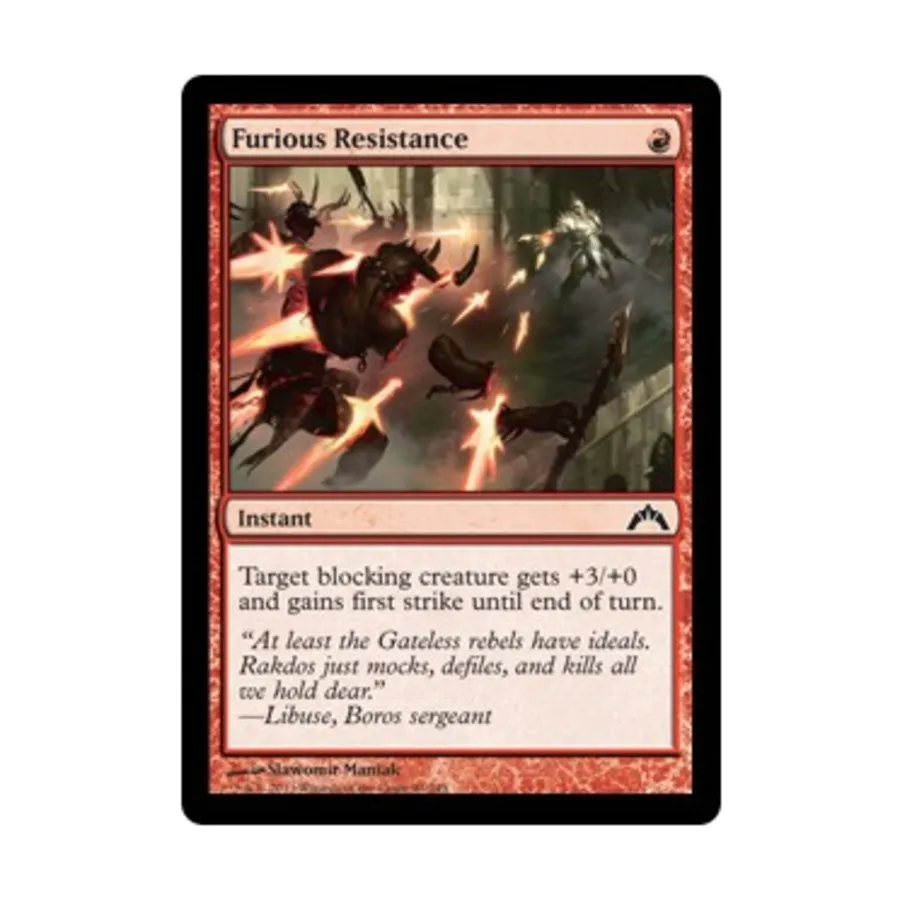 CCG Яростное сопротивление (С), MTG - Gatecrash
CCG Яростное сопротивление (С), MTG - Gatecrash