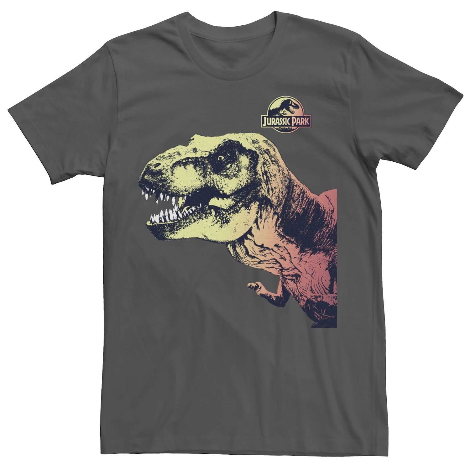 Мужская футболка с рисунком «Парк Юрского периода T-Rex Sunset Color Fil» Licensed Character
Мужская футболка с рисунком «Парк Юрского периода T-Rex Sunset Color Fil» Licensed Character