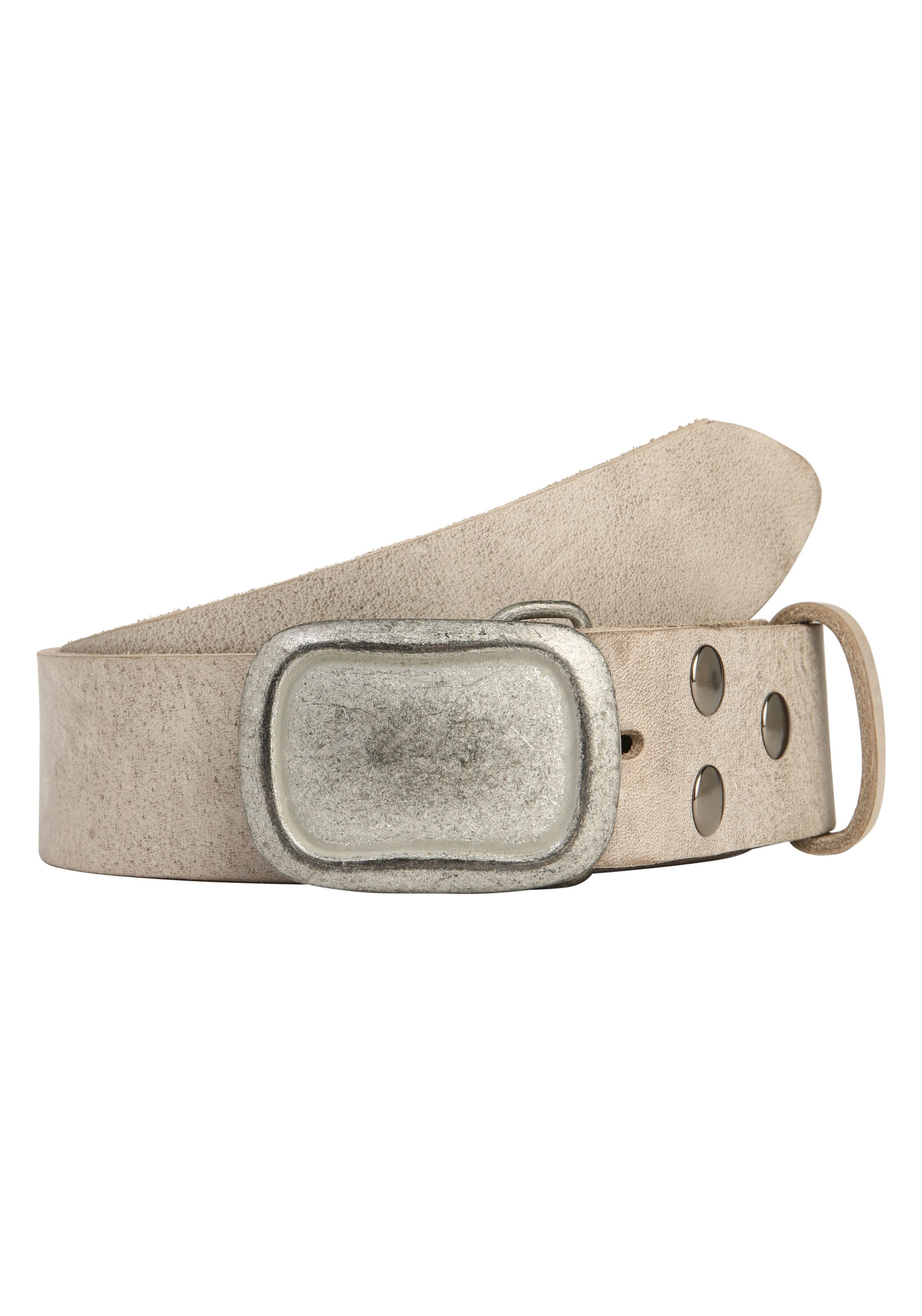 RETTUNGSRING by showroom 019° Ремень 'Gump' в светло-бежевом цвете
RETTUNGSRING by showroom 019° Ремень 'Gump' в светло-бежевом цвете