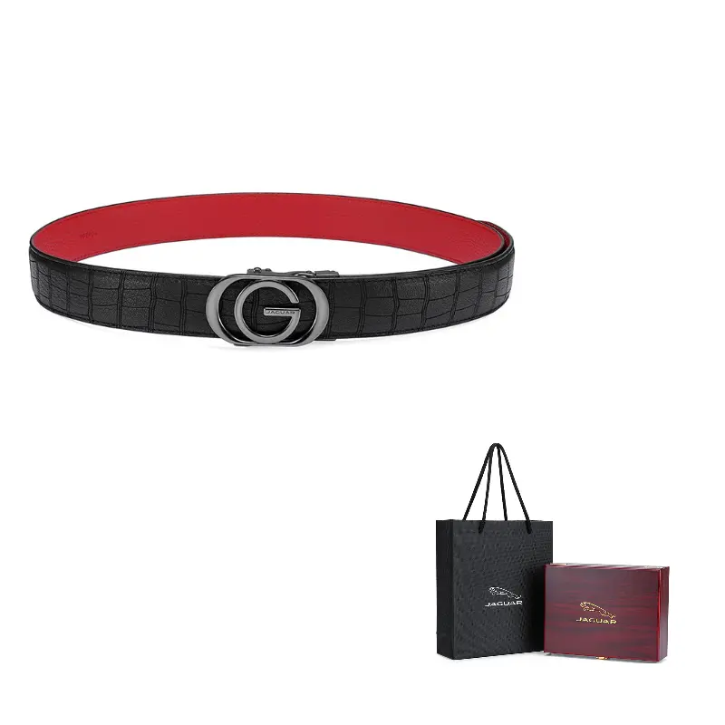 JAGUAR Стильный мужской ремень из оленьей кожи с автоматической пряжкой черный шириной 3,5 см, Black
JAGUAR Стильный мужской ремень из оленьей кожи с автоматической пряжкой черный шириной 3,5 см, Black