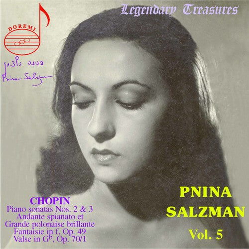 CD диск Chopin / Salzman: Pnina Salzman Vol. 5
CD диск Chopin / Salzman: Pnina Salzman Vol. 5