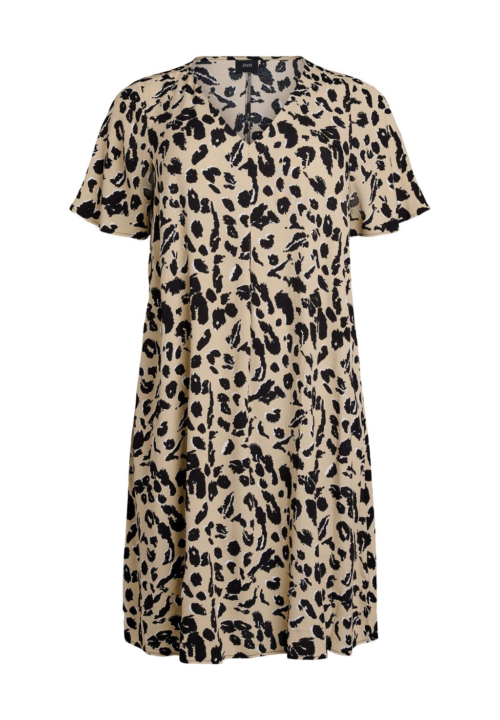 Повседневное платье Zizzi, песочный 
Повседневное платье Zizzi, песочный