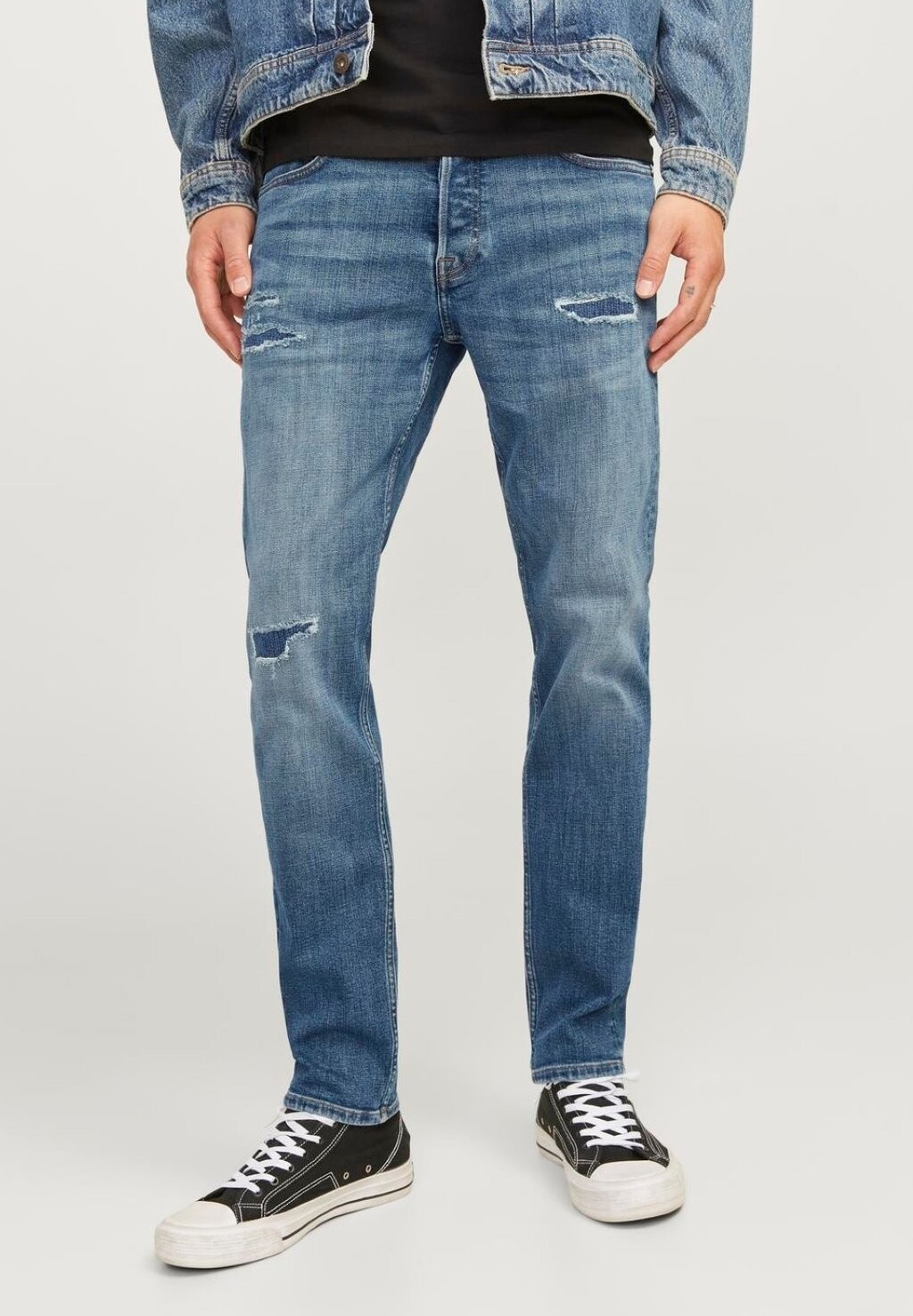 Джинсы узкого кроя VAQUERO Jack & Jones, синий деним
Джинсы узкого кроя VAQUERO Jack & Jones, синий деним