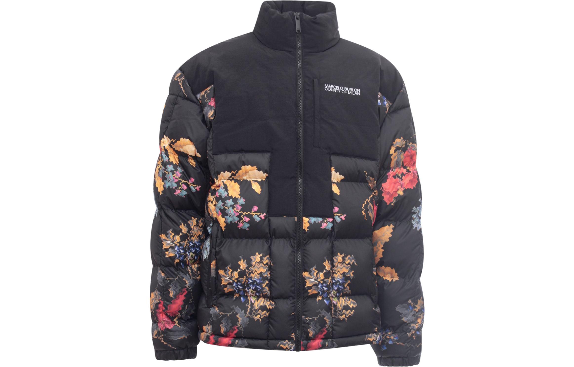 Marcelo Burlon Пуховик мужской черный, Black
Marcelo Burlon Пуховик мужской черный, Black