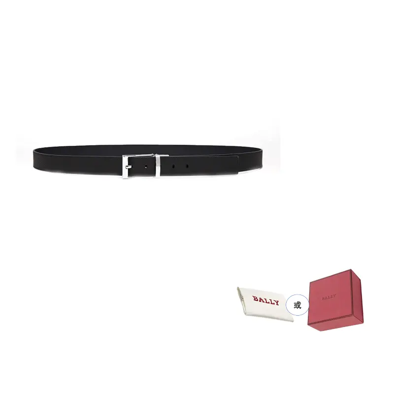 Реверсивный кожаный ремень BALLY, черный
Реверсивный кожаный ремень BALLY, черный