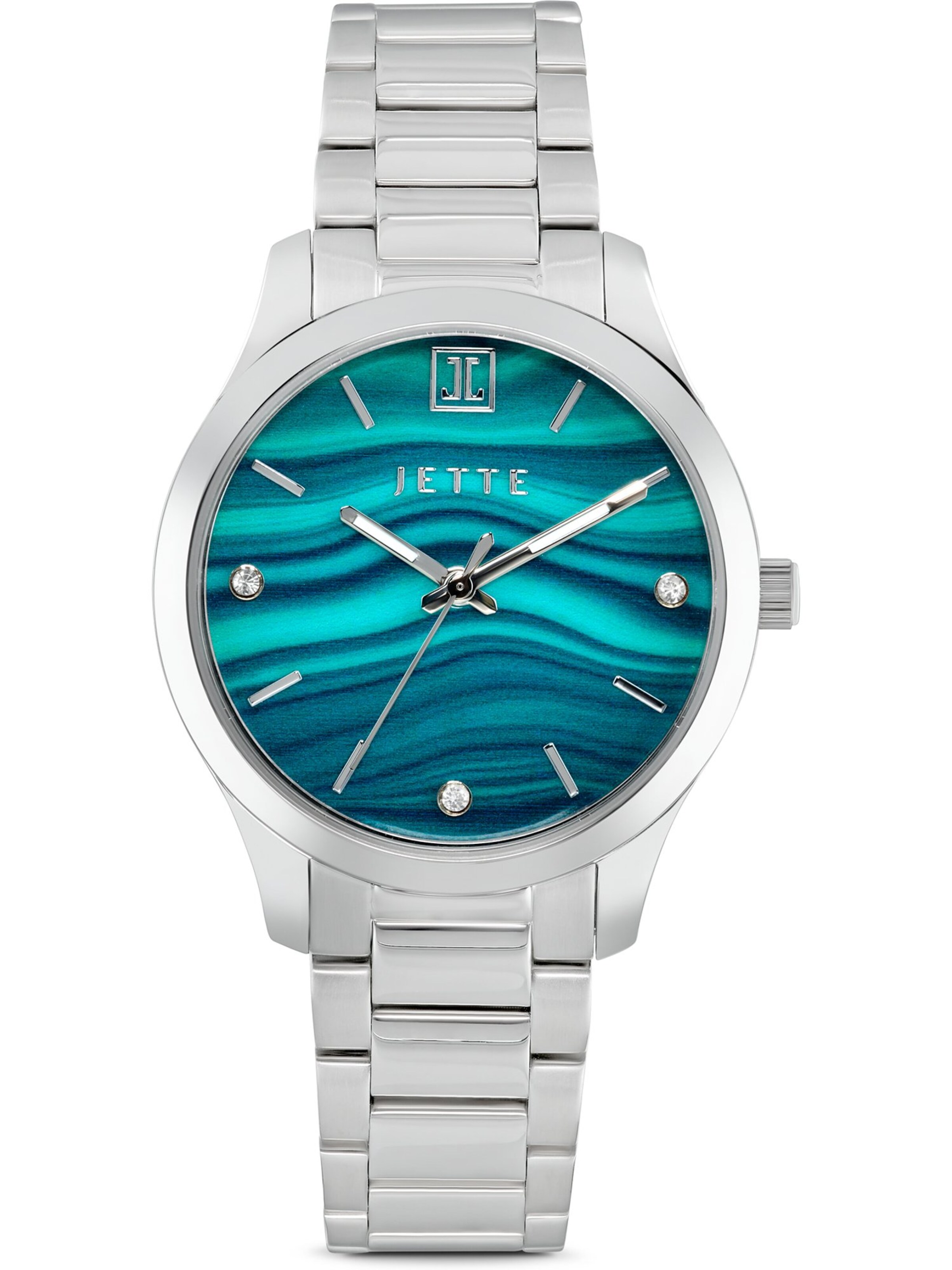 JETTE Серебряные аналоговые часы
JETTE Серебряные аналоговые часы