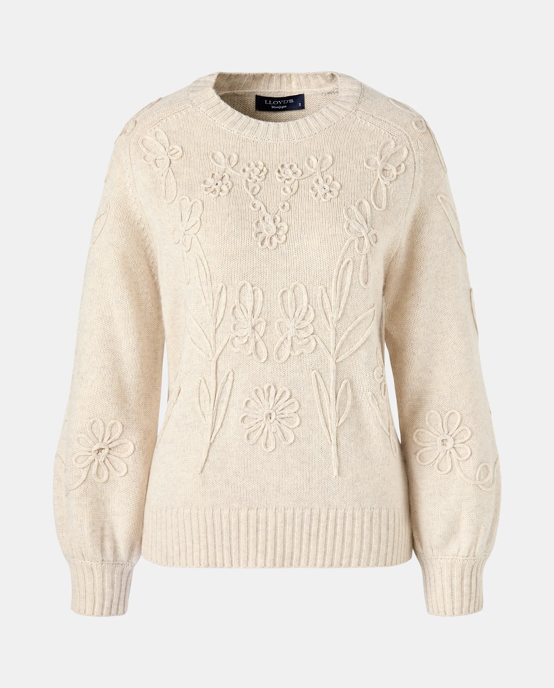 Женский однотонный свитер с длинным рукавом Lloyd'S, песочный
Женский однотонный свитер с длинным рукавом Lloyd'S, песочный