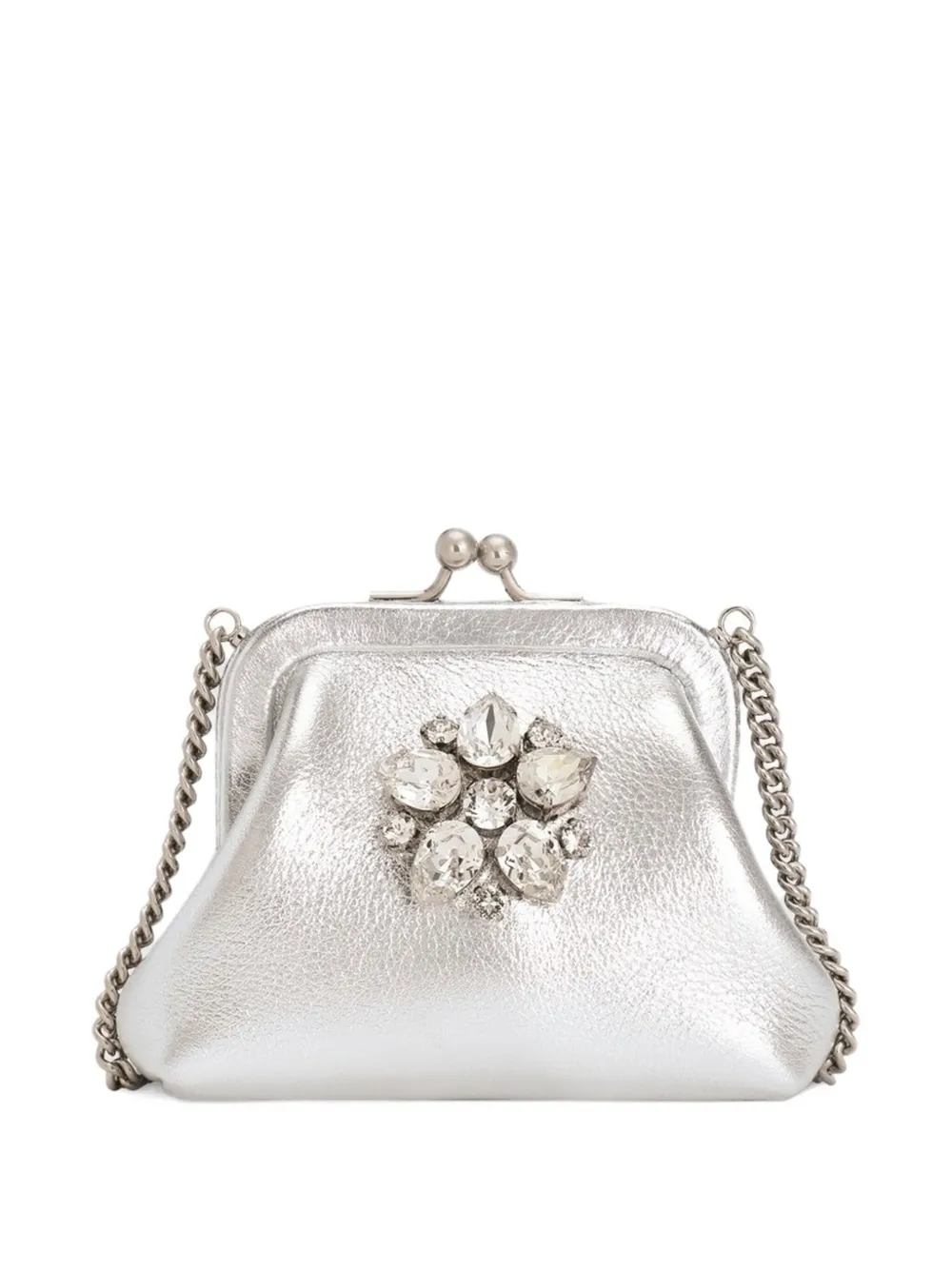 Сумка с цветочным декором Dolce & Gabbana Kids, серебристый
Сумка с цветочным декором Dolce & Gabbana Kids, серебристый