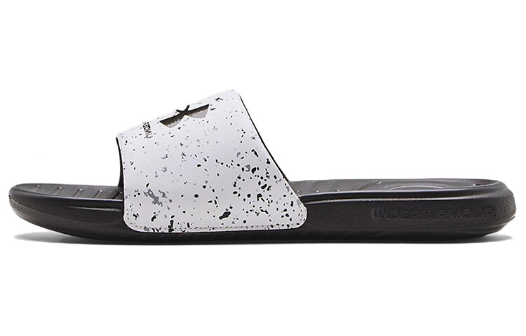 Шлепанцы Ansa мужские белые/черные Under Armour 
Шлепанцы Ansa мужские белые/черные Under Armour