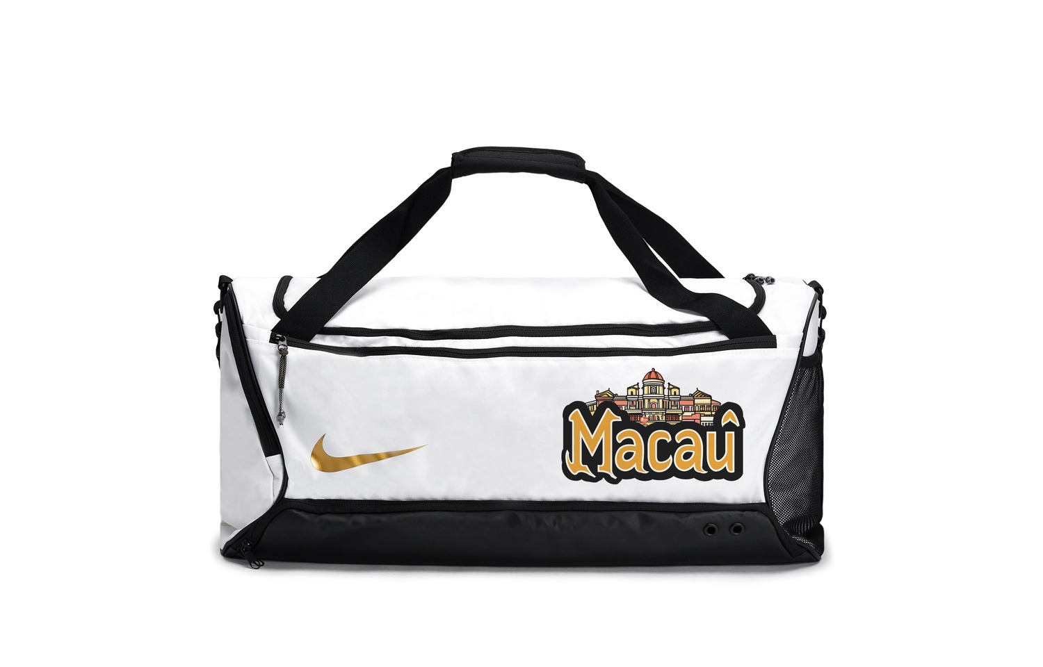 Nike Тканевая дорожная сумка спортивная сумка для трубы унисекс черная белая, Large Letter
Nike Тканевая дорожная сумка спортивная сумка для трубы унисекс черная белая, Large Letter
