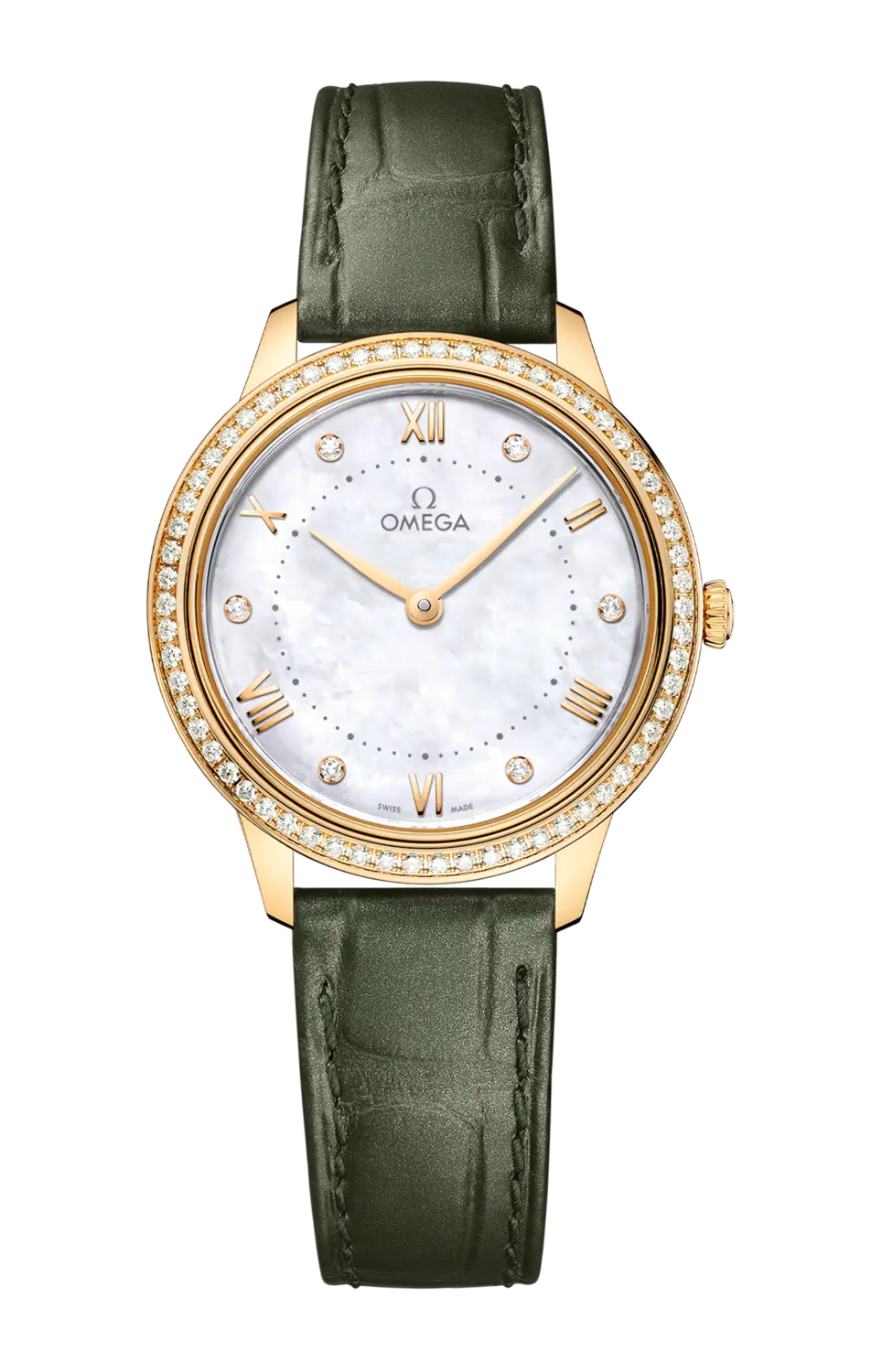 Часы Omega De ville prestige quartz из желтого золота с бриллиантами 30 мм
Часы Omega De ville prestige quartz из желтого золота с бриллиантами 30 мм