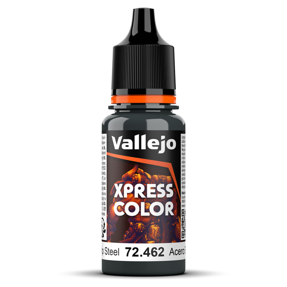 Аксессуары Vallejo Game Color: Xpress Color - Starship Steel (18ml)
Аксессуары Vallejo Game Color: Xpress Color - Starship Steel (18ml)