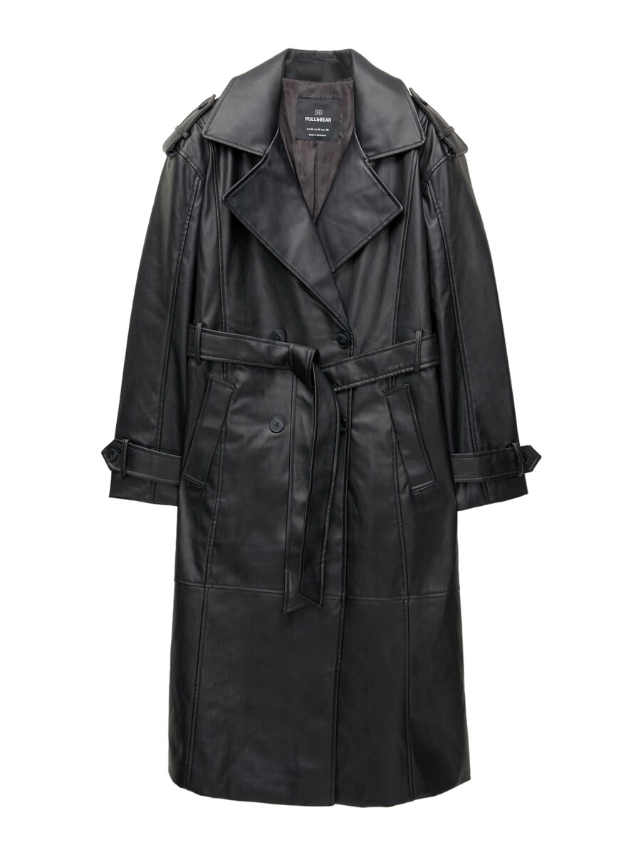 Пальто межсезонное Pull&Bear, черный
Пальто межсезонное Pull&Bear, черный
