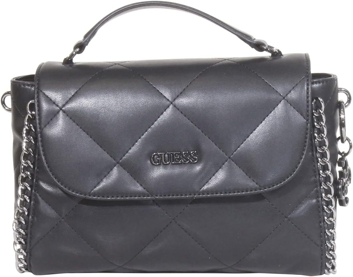 Сумка GUESS Khatia с верхней ручкой и клапаном, черная, один размер
Сумка GUESS Khatia с верхней ручкой и клапаном, черная, один размер