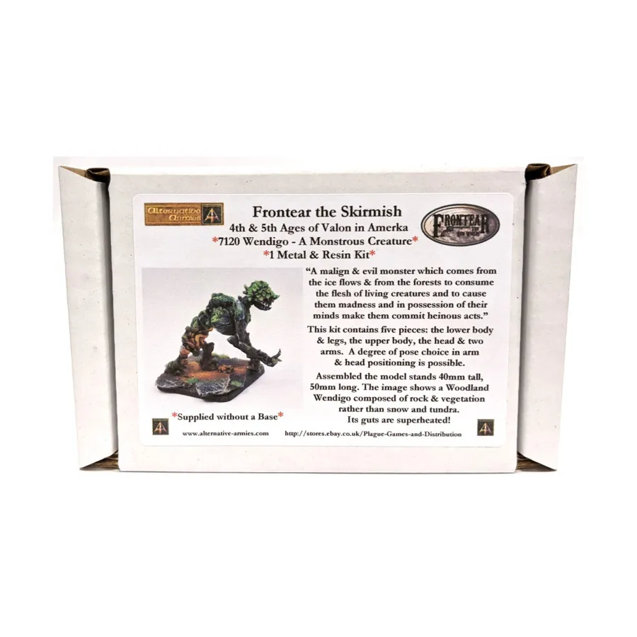 Вендиго, Frontear - The New World (28mm)
Вендиго, Frontear - The New World (28mm)