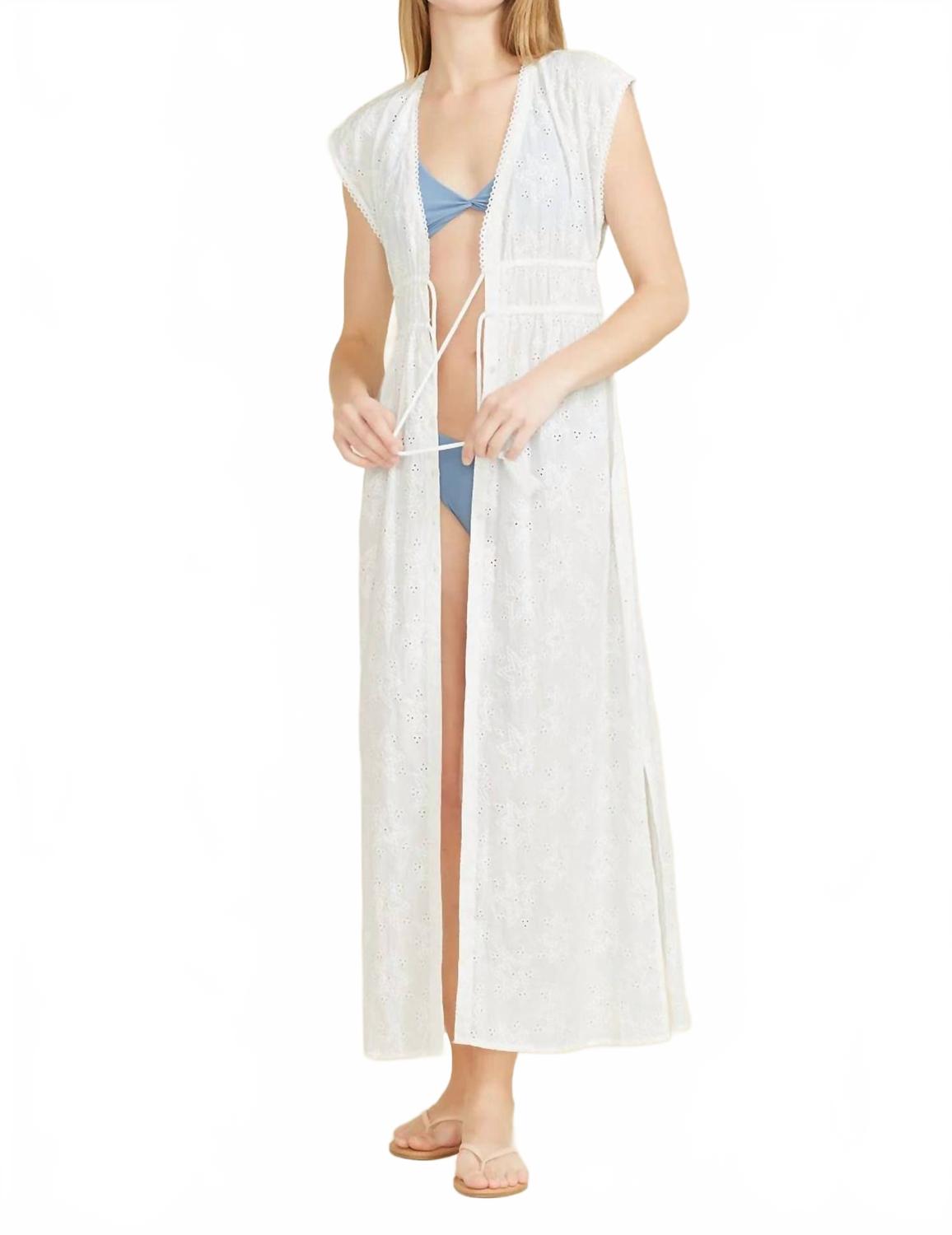 Фонтелина макси-платье в белом цвете Sitano
Фонтелина макси-платье в белом цвете Sitano