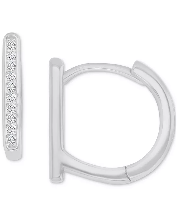 Маленькие серьги-кольца с вертикальным стержнем из кубического циркония, 0,51 дюйма Macy'S, silver
Маленькие серьги-кольца с вертикальным стержнем из кубического циркония, 0,51 дюйма Macy'S, silver