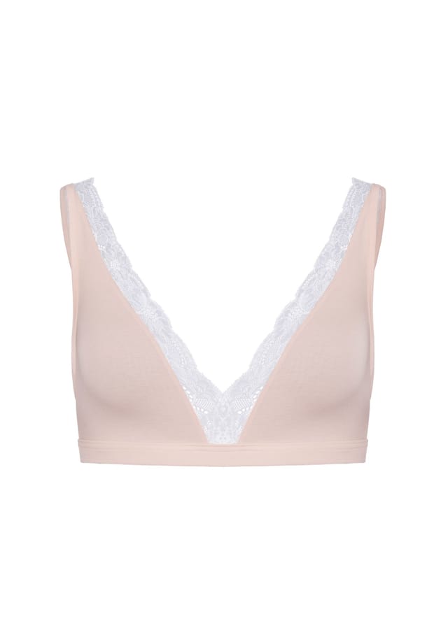 Бюстгальтер с мягкой чашкой хлопковое кружево Hanro, цвет powder
Бюстгальтер с мягкой чашкой хлопковое кружево Hanro, цвет powder