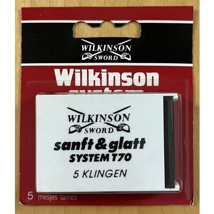 Система лезвий Wilkinson Sword 5 T70
Система лезвий Wilkinson Sword 5 T70