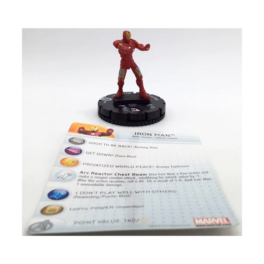 Железный Человек #006, Marvel HeroClix - Avengers Movie - Singles
Железный Человек #006, Marvel HeroClix - Avengers Movie - Singles