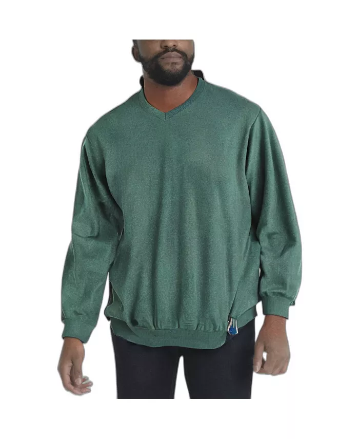 Мужской легкий свитер с V-образным вырезом Big & Tall KingSize, зеленый
Мужской легкий свитер с V-образным вырезом Big & Tall KingSize, зеленый