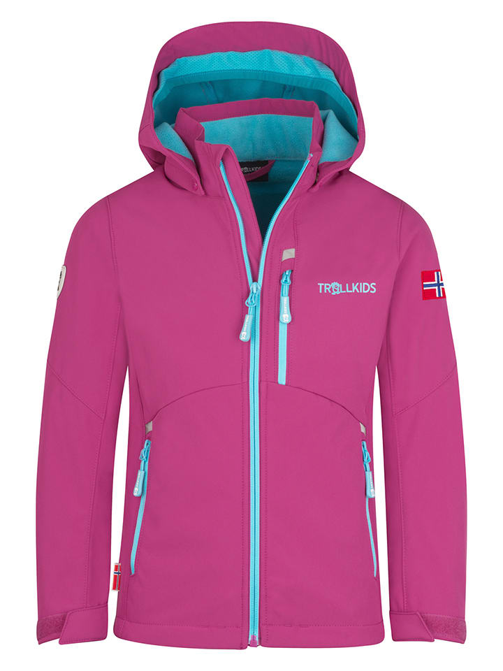 Куртка софтшелл Trollkids Softshelljacke Balestrand, розовый
Куртка софтшелл Trollkids Softshelljacke Balestrand, розовый