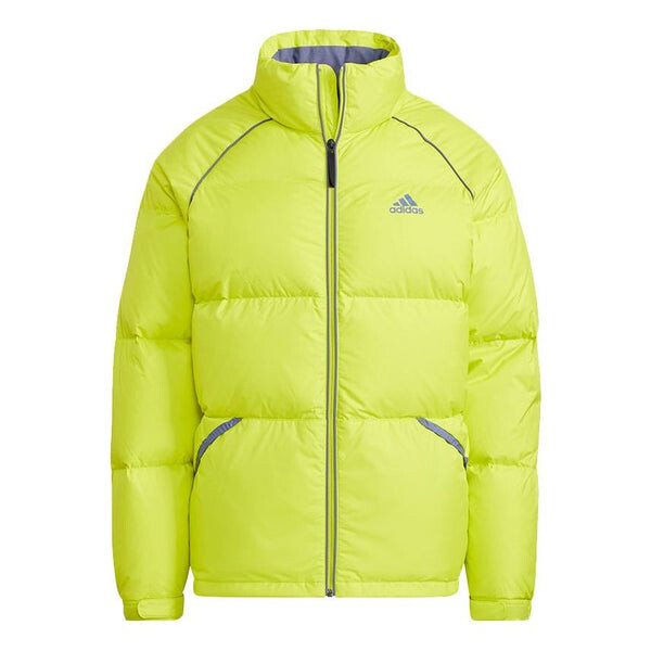 Пуховик adidas Terrex Super Puffy JKT Outdoor Sports Stay Warm Stand Collar Down Jacket Green Yellow, зеленый 
Пуховик adidas Terrex Super Puffy JKT Outdoor Sports Stay Warm Stand Collar Down Jacket Green Yellow, зеленый