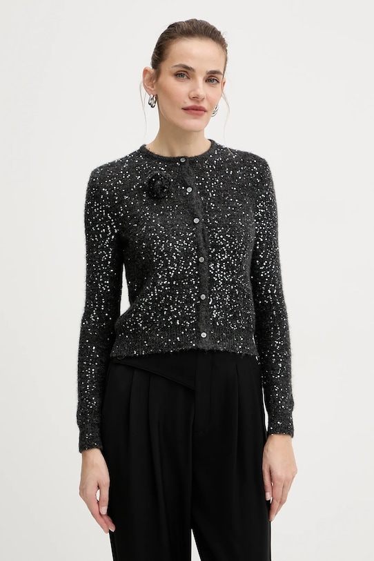 Кардиган из шерсти Marella, черный
Кардиган из шерсти Marella, черный