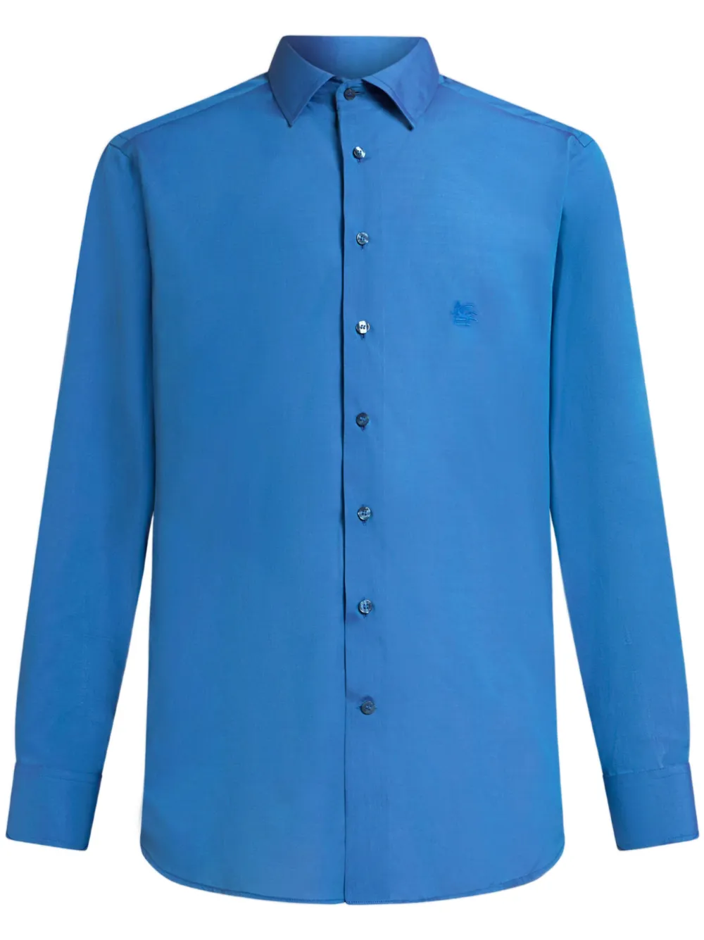 Рубашка с вышитым логотипом ETRO, синий
Рубашка с вышитым логотипом ETRO, синий