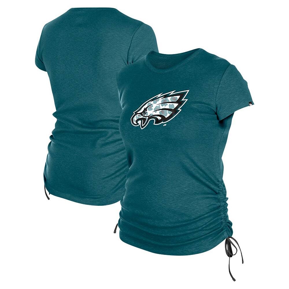 Женская футболка New Era Midnight Green Philadelphia Eagles со сборками по бокам, цвет Eag Green
Женская футболка New Era Midnight Green Philadelphia Eagles со сборками по бокам, цвет Eag Green