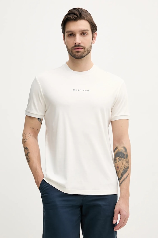 Футболка с добавлением шелка Marciano Guess, бежевый
Футболка с добавлением шелка Marciano Guess, бежевый