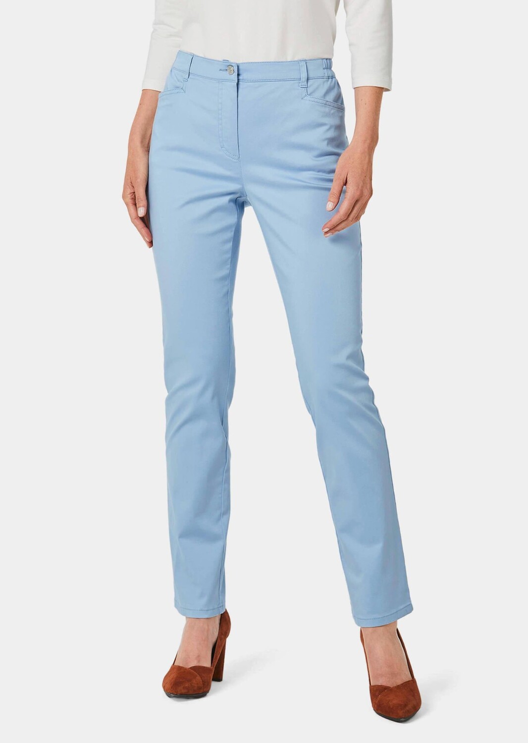 Брюки GOLDNER Baumwollhose CARLA, светло-синий
Брюки GOLDNER Baumwollhose CARLA, светло-синий