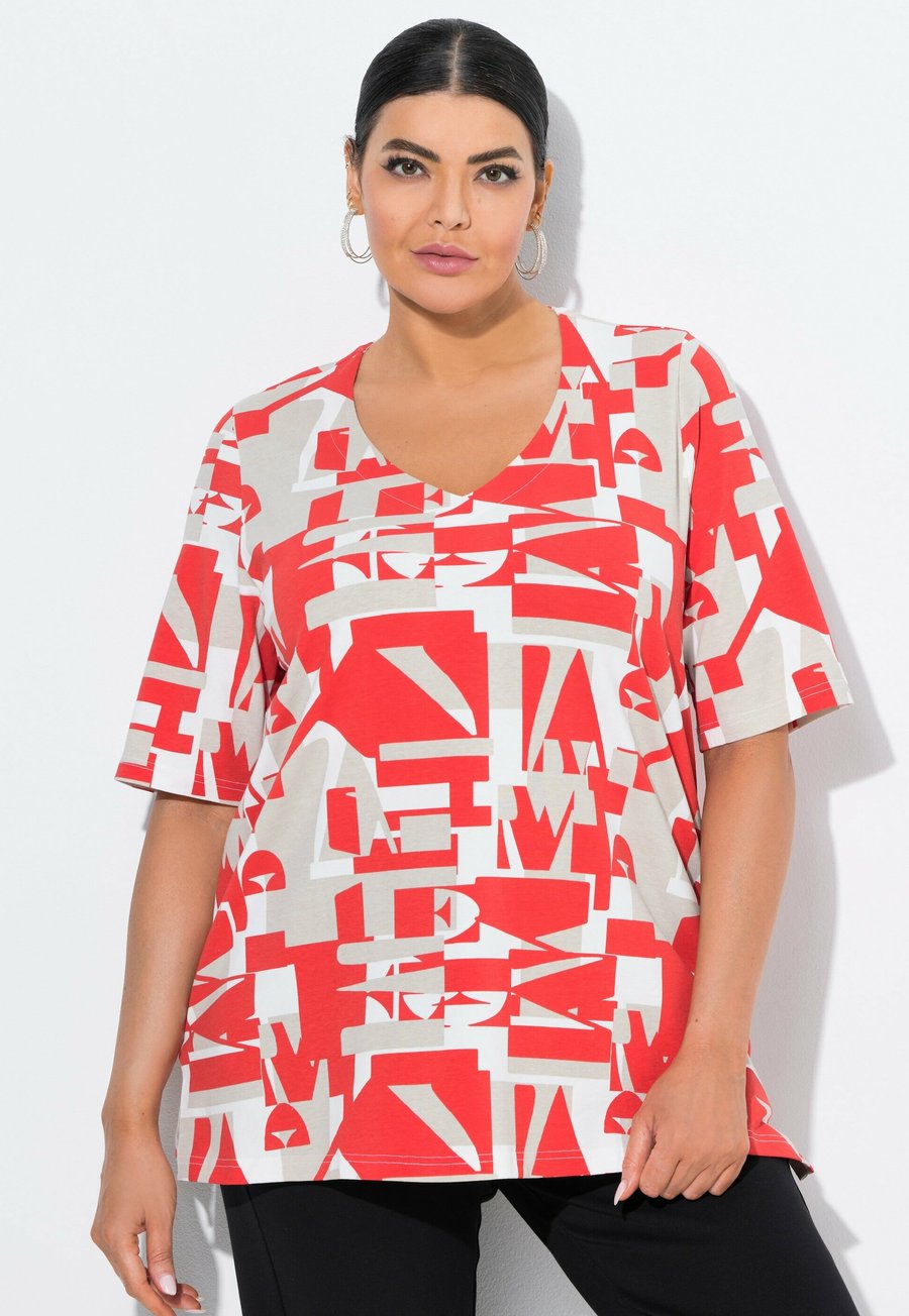 Футболка Ulla Popken GEOMETRIC LETTER SHORT SLEEVE V-NECK TEE, Orange, Оранжевый, Футболка Ulla Popken GEOMETRIC LETTER SHORT SLEEVE V-NECK TEE, Orange
Футболка Ulla Popken GEOMETRIC LETTER SHORT SLEEVE V-NECK TEE, Orange, Оранжевый, Футболка Ulla Popken GEOMETRIC LETTER SHORT SLEEVE V-NECK TEE, Orange