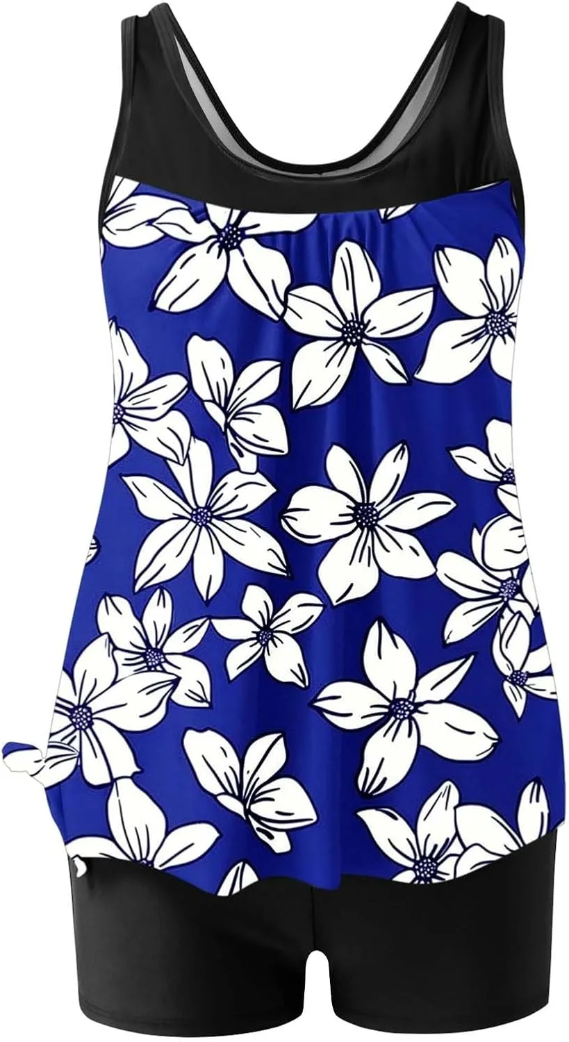 Женский купальник Tankini с шортами и эффектом контроля живота Furundly
Женский купальник Tankini с шортами и эффектом контроля живота Furundly