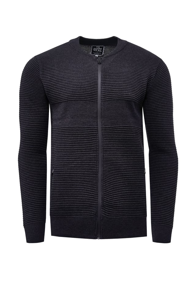 Кардиган с модным ребристым узором Rusty Neal, серый
Кардиган с модным ребристым узором Rusty Neal, серый