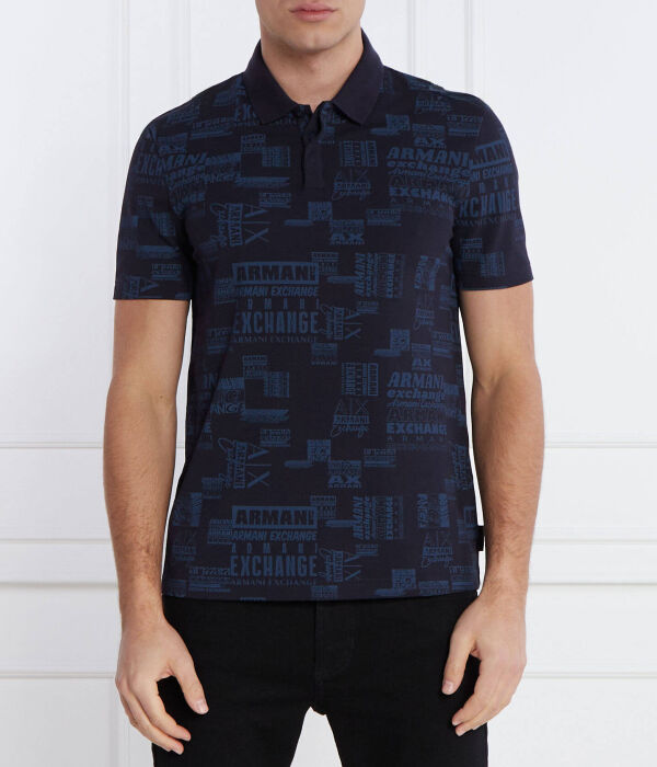 Рубашка поло Armani Exchange, синий
Рубашка поло Armani Exchange, синий
