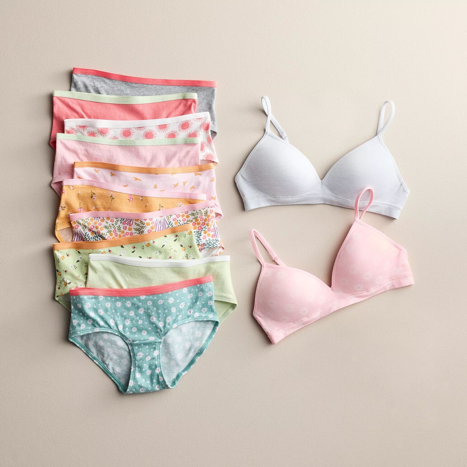 Набор из двух формованных бюстгальтеров-футболок SO для девочек SO
Набор из двух формованных бюстгальтеров-футболок SO для девочек SO