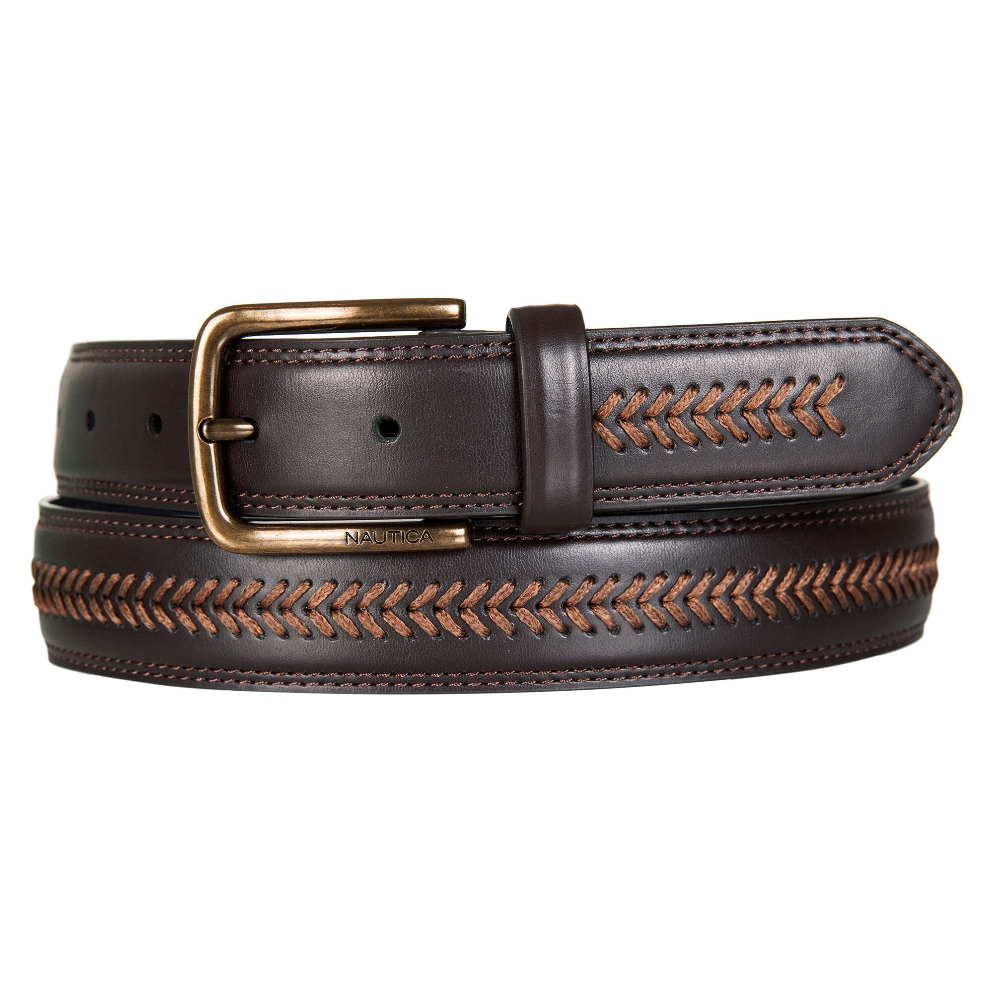 Мужской кожаный ремень Nautica с кружевной отделкой, цвет coconut hol cut up
Мужской кожаный ремень Nautica с кружевной отделкой, цвет coconut hol cut up