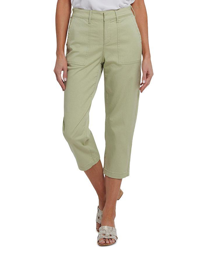 Удобные брюки из стретч-твила NYDJ, зеленый
Удобные брюки из стретч-твила NYDJ, зеленый